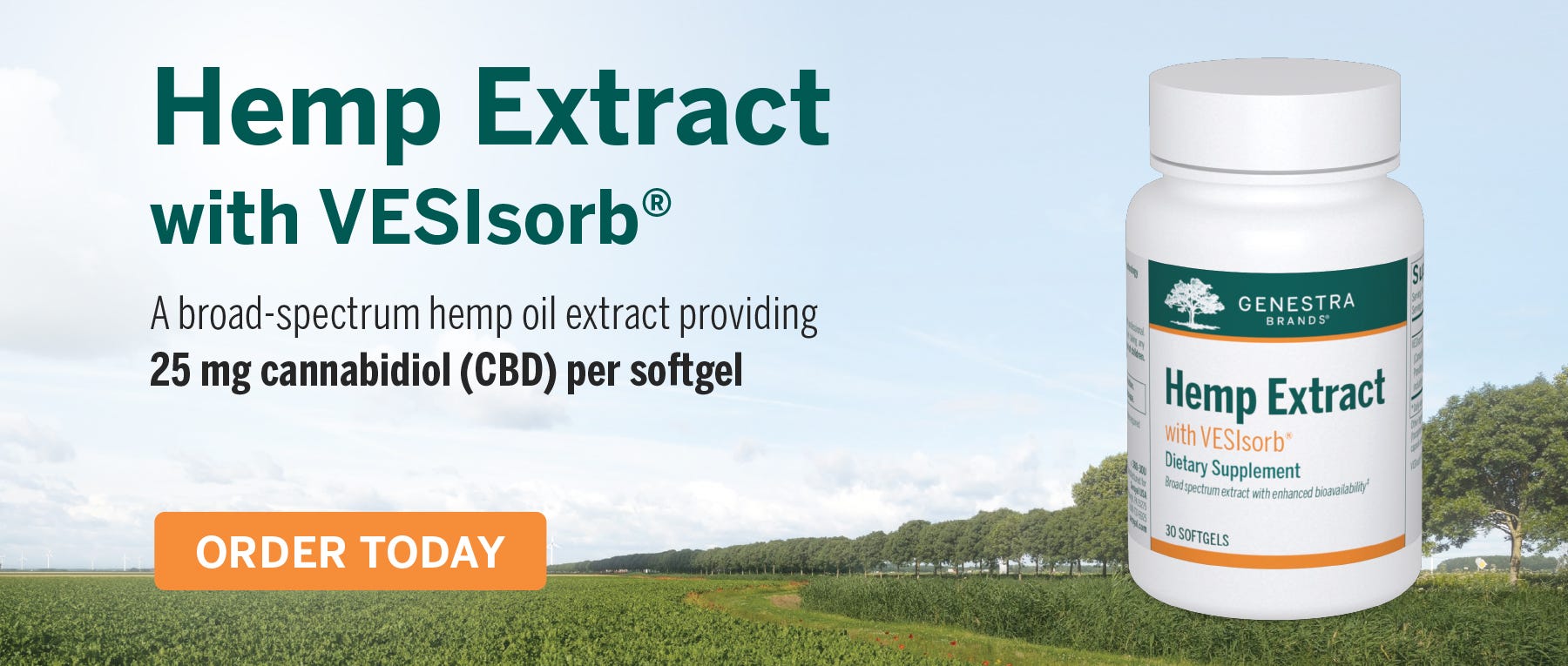 Hemp extract with Vesisorb