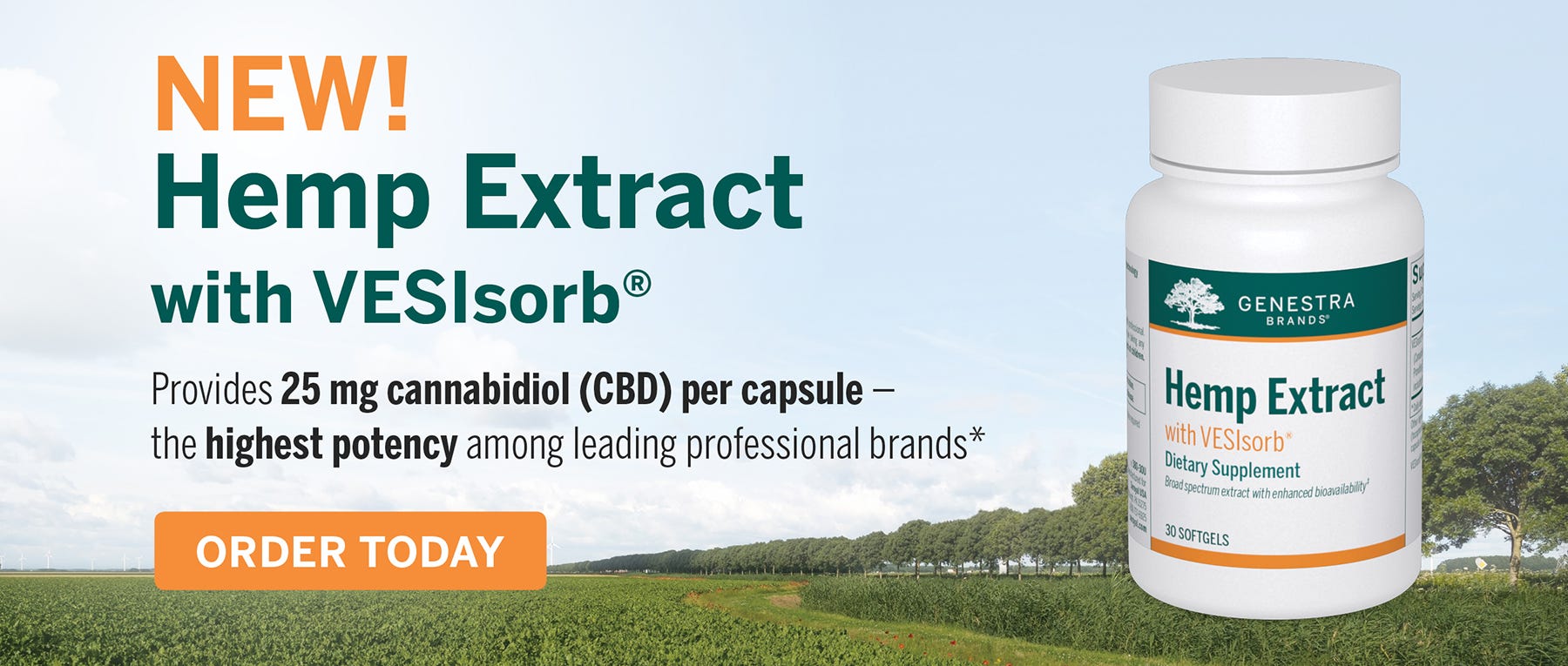Hemp extract with Vesisorb